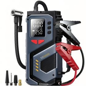Car Jump Starter 6000A Jump Starter Battery Pack with Air Compressor