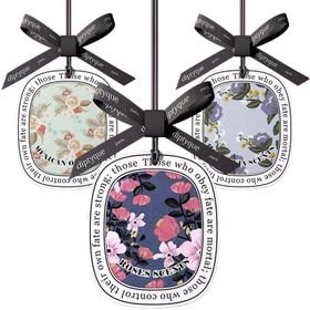 QYNIAL 3Pack Hanging Car Fragrance Tablet Air Freshener Fruity Floral Scent