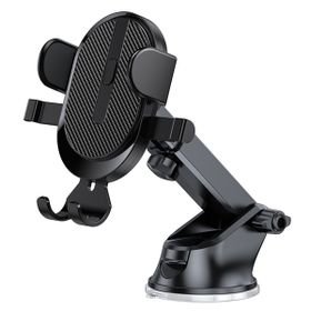 Car Phone Holder 360 Rotation with Suction Cup for Windshield Dashboard