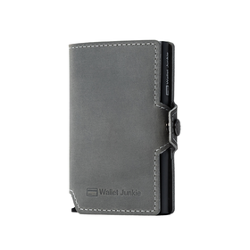 Wallet Junkie Pro - Slim, Leather, RFID Card Holder