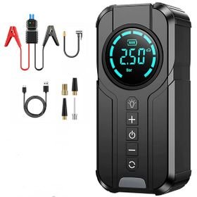 2 in 1 Portable 12V Car Jump Starter And 180psi Tyre Air Pump