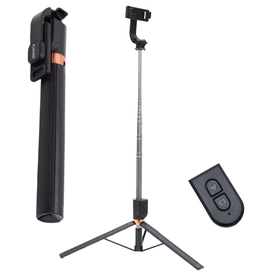 170cm Tripod stand for phone with Remote Bluetooth and Led Light - 1.7m