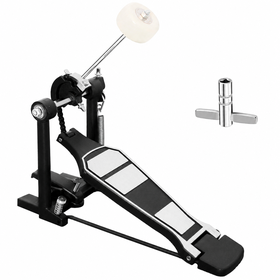 Single Bass Drum Kick Pedal Instrument Accessory For Jazz Drum Practice