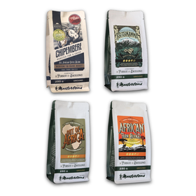 Mastertons African Collection, Filter Ground Coffee (4 x 250G)