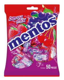 Mentos Mono Bag 50 pieces Berry Mix