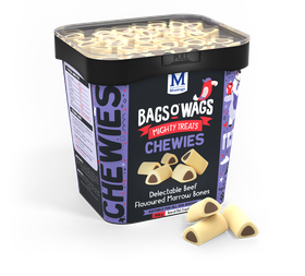 Montego Bags O' Wags - Chewies Marrow Bones Dog Treats 500 g