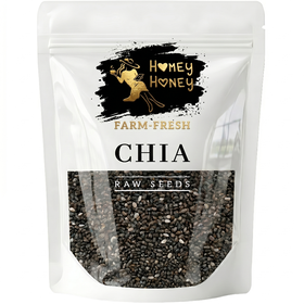 Raw Chia Seeds | Healthy Superfood | Chai High in Omega-3, Protein & Fiber