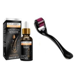 Biotin Hair Growth Oil with Derma Roller