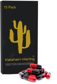 Kalahari-Horing Erection Booster and Enhancement For Men 15's
