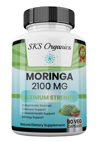 Moringa - Organically Sourced 2100mg Maximum Strength