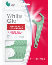 White Glo Toothpicks Tight Fit 100 Pieces