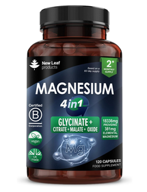 Magnesium Glycinate 4 in 1 Capsules 2 Month Supply