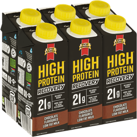 High-Protein Recovery Milk - Chocolate Flavoured - 1 x 6 Pack (250ml)