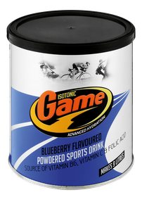 Game Isotonic Sports Drink Powder Blueberry 720g