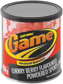 Game Isotonic Sports Drink Powder Cherry Berry 720g
