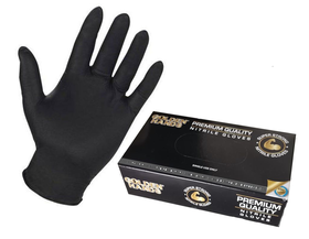 Black Nitrile Gloves - Box of 100