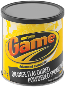 Game Isotonic Sports Drink Powder Orange 720g