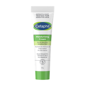 Cetaphil Face & Body Moisturising Cream 100g, with Niacinamide & Vitamin E