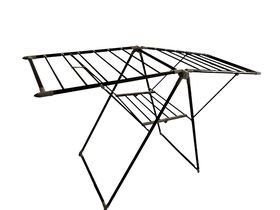 Black Home Clothes Stand - Washing Line - Foldable Dryer