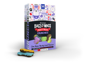 Montego Bags O' Wags - Crunchies Nicely Iced Dog Treats 1 kg