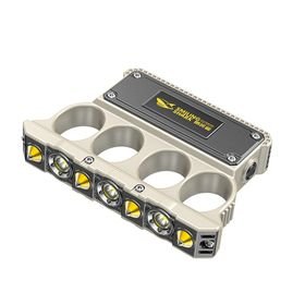 Smiling Shark TIP-156D Tactical Finger Flashlight, 3 Modes, Rechargeable