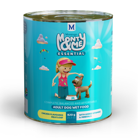 Montego Monty & Me - Essential Wet Dog Food 820 g (Pack of 6)
