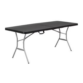 ZEUS - 1.8m Folding Table - Black