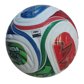 Professional Size 5 Adult Match Soccer Ball - PU Leather, Heat-Sealed