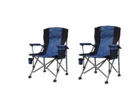 2 x Camping Chairs Folding Camping Chairs
