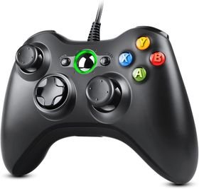 Xbox Wired Controller for Xbox 360 & PC USB Gamepad Compatible