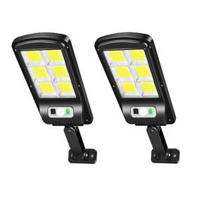 300W Solar Street Light - Pack Of 2 -Black