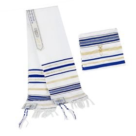 Unisex Religious Wear Prayer Shawl Jewish Prayer Shawl Square Scarf