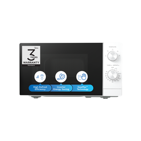 Midea 20L Inverter Manual Microwave 700W - White