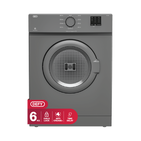 Defy 6kg DTD236 Air Vented Tumble Dryer - Manhattan Grey