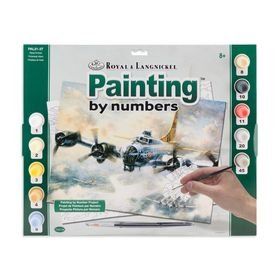 Royal Brush-PBN Adult Large Flying Fortress