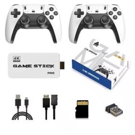 Wireless TV Game Stick Console With 2 Controllers 20000+ Games Plug Play