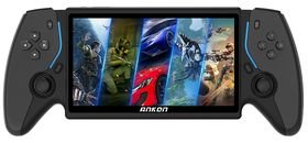 ANKON 7" Retro Handheld Game Console 15000+ Games 64GB TF Card