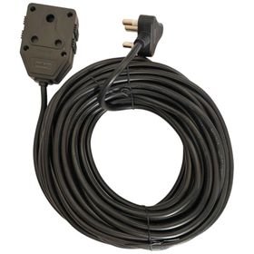 20m Extension Cord Heavy Duty - Black