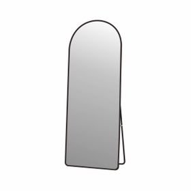 Freestanding or wall mounted arch mirror 967AB Black