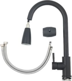 Pull Down Kitchen Mixer Tap Matte Black