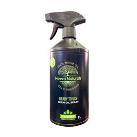 Neem Naturals Cold Pressed Neem Oil Ready To Use Plant Spray 1 Litre