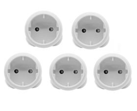 2 Pin Schuko Adaptor - 5 Pack