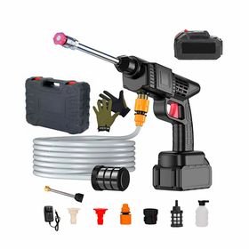 Compact Cordless Water Pressure Washer With Gloves/Case/Battery/Charger