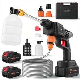 Redisson Cordless High Pressure Power Washer, Cleaning Tool Gun Two Batteri