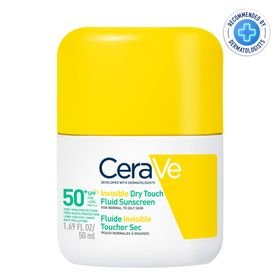 Cerave Invisible Dry Touch Fluid Sunscreen SPF 50+ 50ml