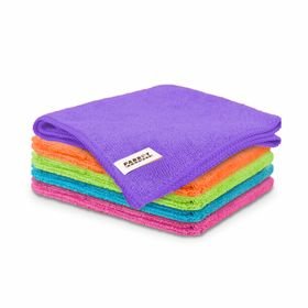 Parrot Products Microfibre Cloth - 280gsm (Multi Colour Pack Of 5)