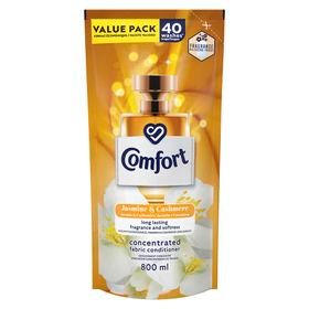 Comfort Jasmine&Cashmere Concentrated Laundry Fabric Softener Refill 800ml